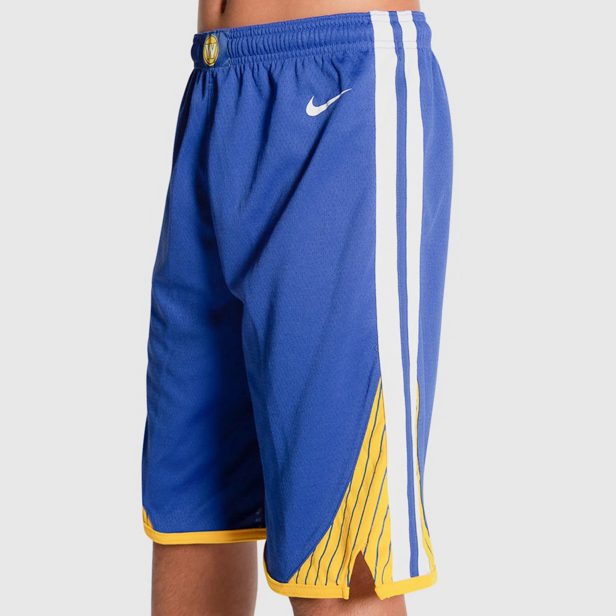 Nike-Golden-State-Warriors-2024-Icon-Edition-Swingman-Youth-NBA-Shorts-2