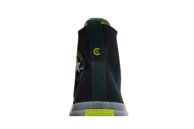 Кроссовки Converse Chuck Taylor All Star CX Fleece Lined High 'Black Lime Twist'