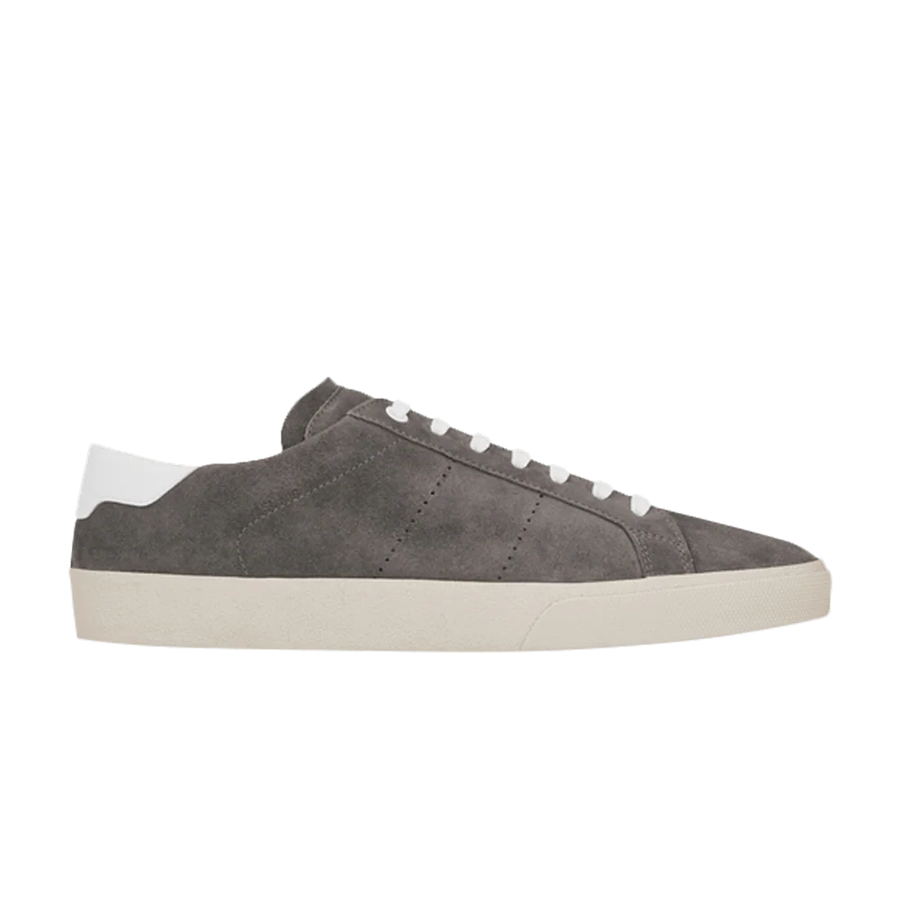 Krossovki-Saint-Laurent-Signature-Court-Classic-SL06-Low-Clay-Suede