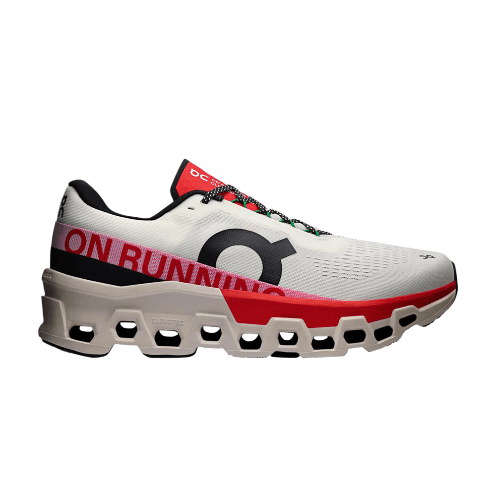 Кроссовки Cloudmonster 2 'Ivory Silver Red'