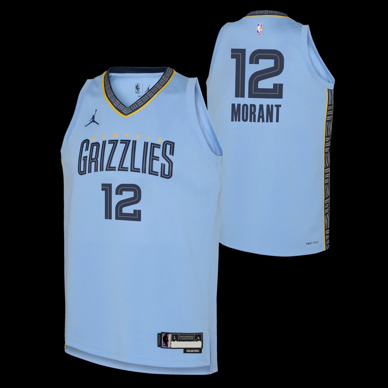 2022-23-Memphis-Grizzlies-Ja-Morant-12-Youth-Swingman-Statement-Edition-Blue-Jersey-7
