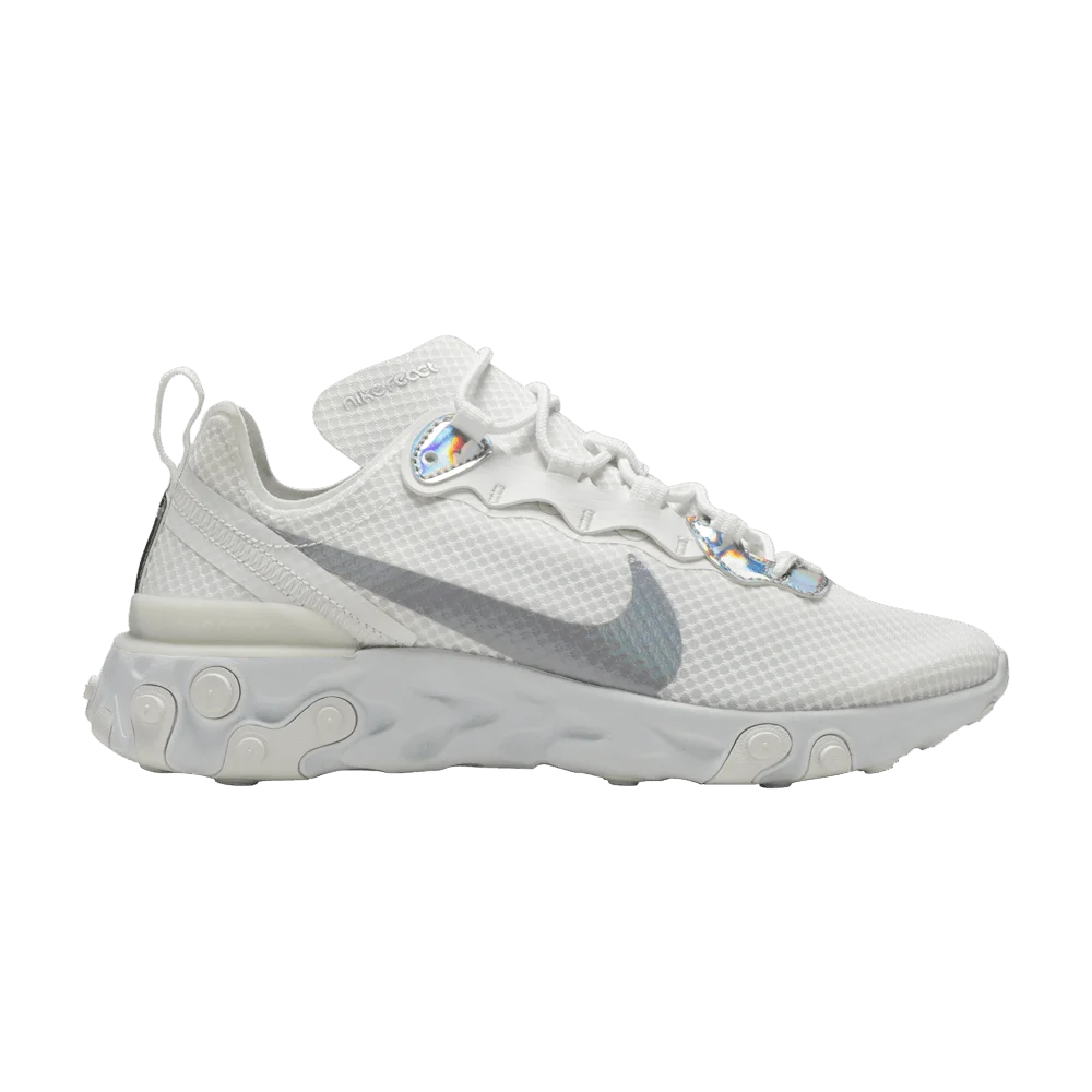 Кроссовки Nike Wmns React Element 55 'White Iridescent'
