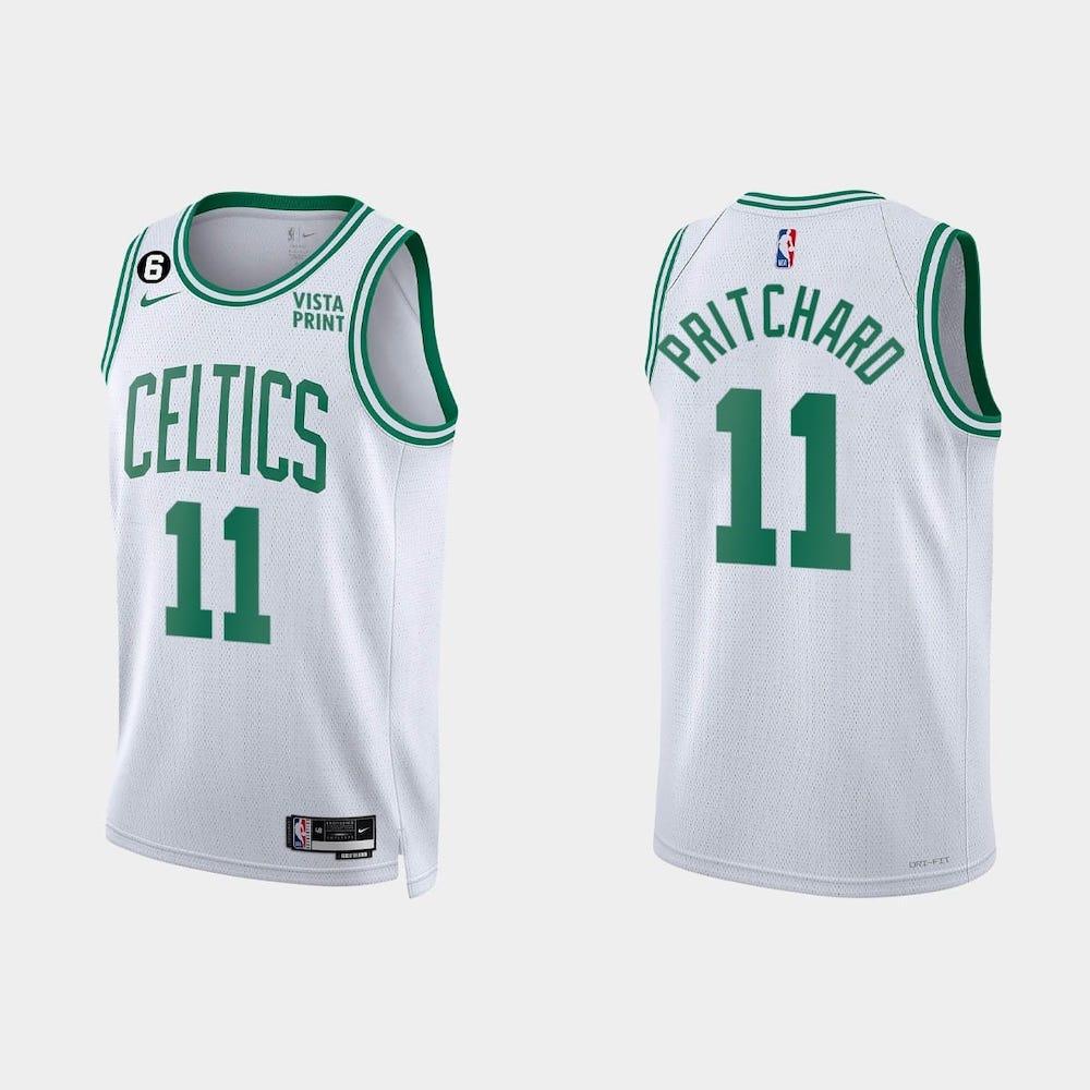 Баскетбольная джерси 2022-23 Boston Celtics #11 Payton Pritchard Association White Jersey