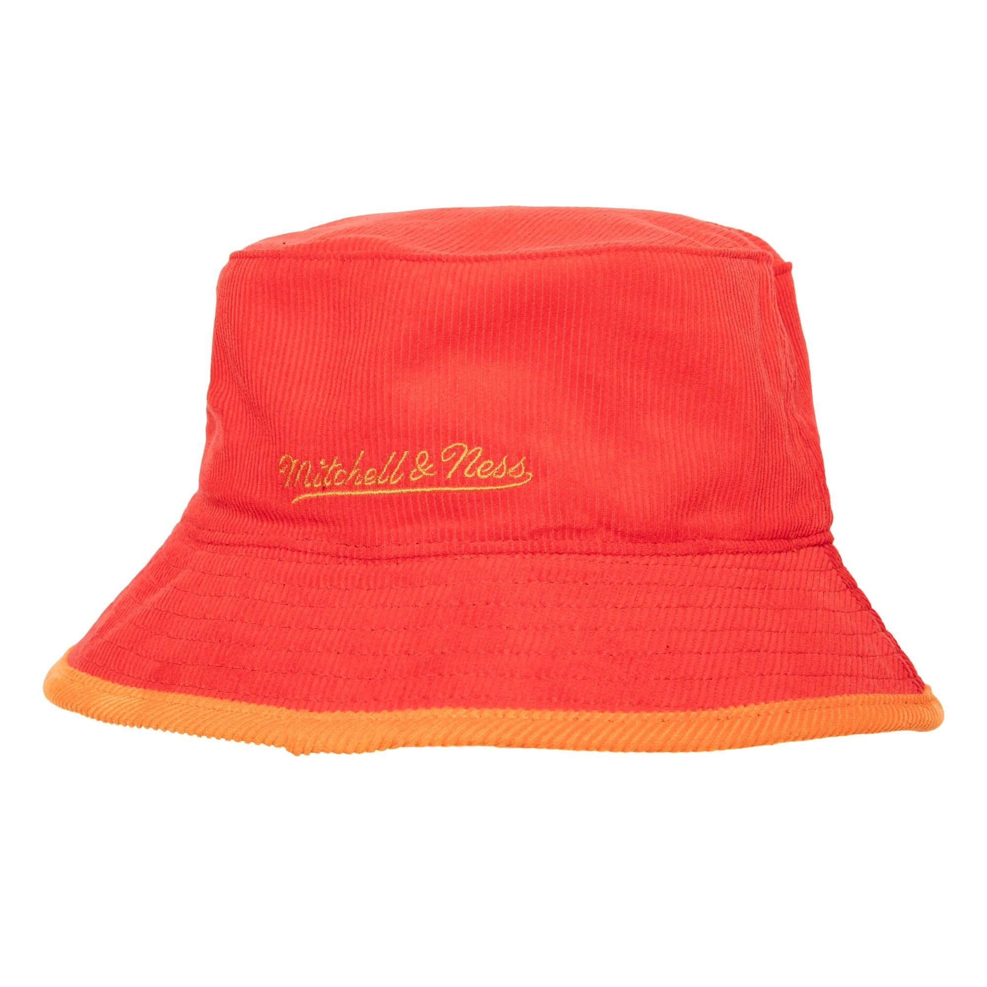 Панама Mitchell & Ness Team Cord HWC Miami Heat Bucket Hat