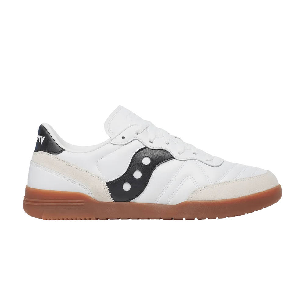 Кроссовки Saucony 586i Leather 'White Black Gum'