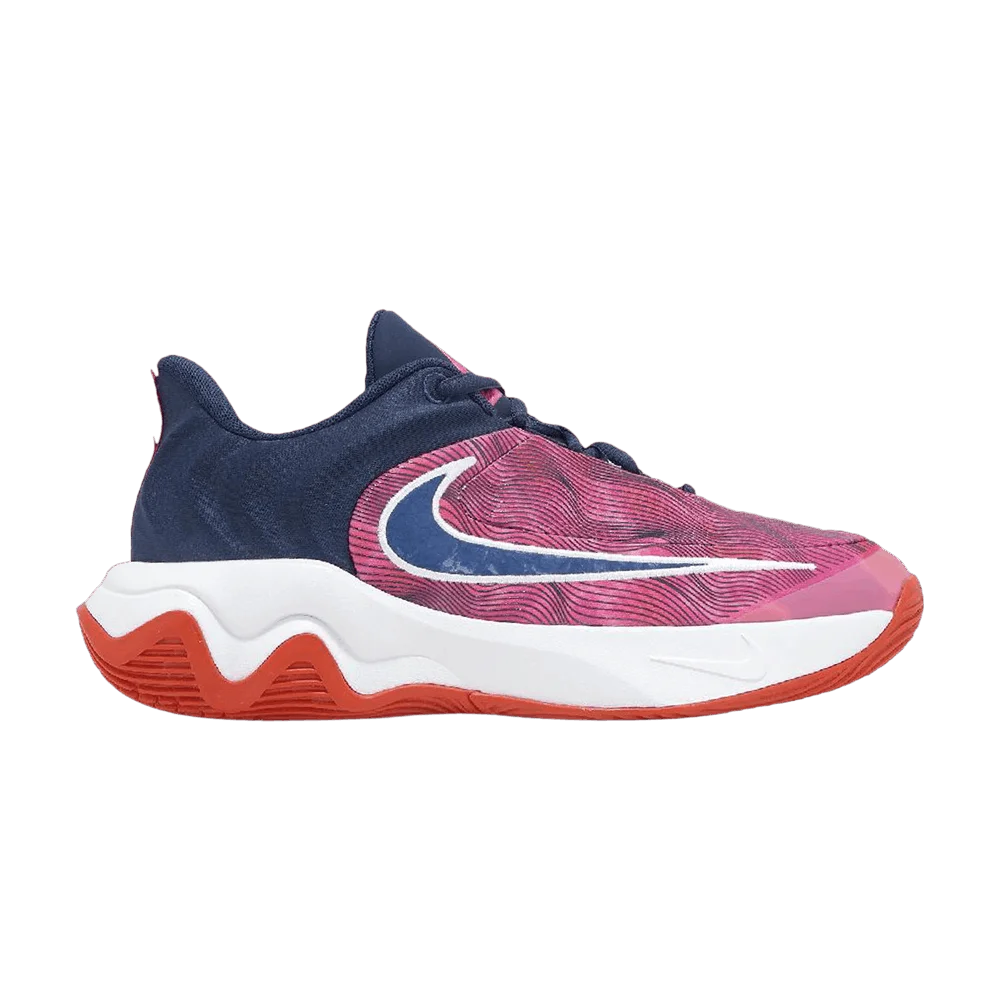 Кроссовки Nike Giannis Immortality 4 GS 'Picante Red Midnight Navy'