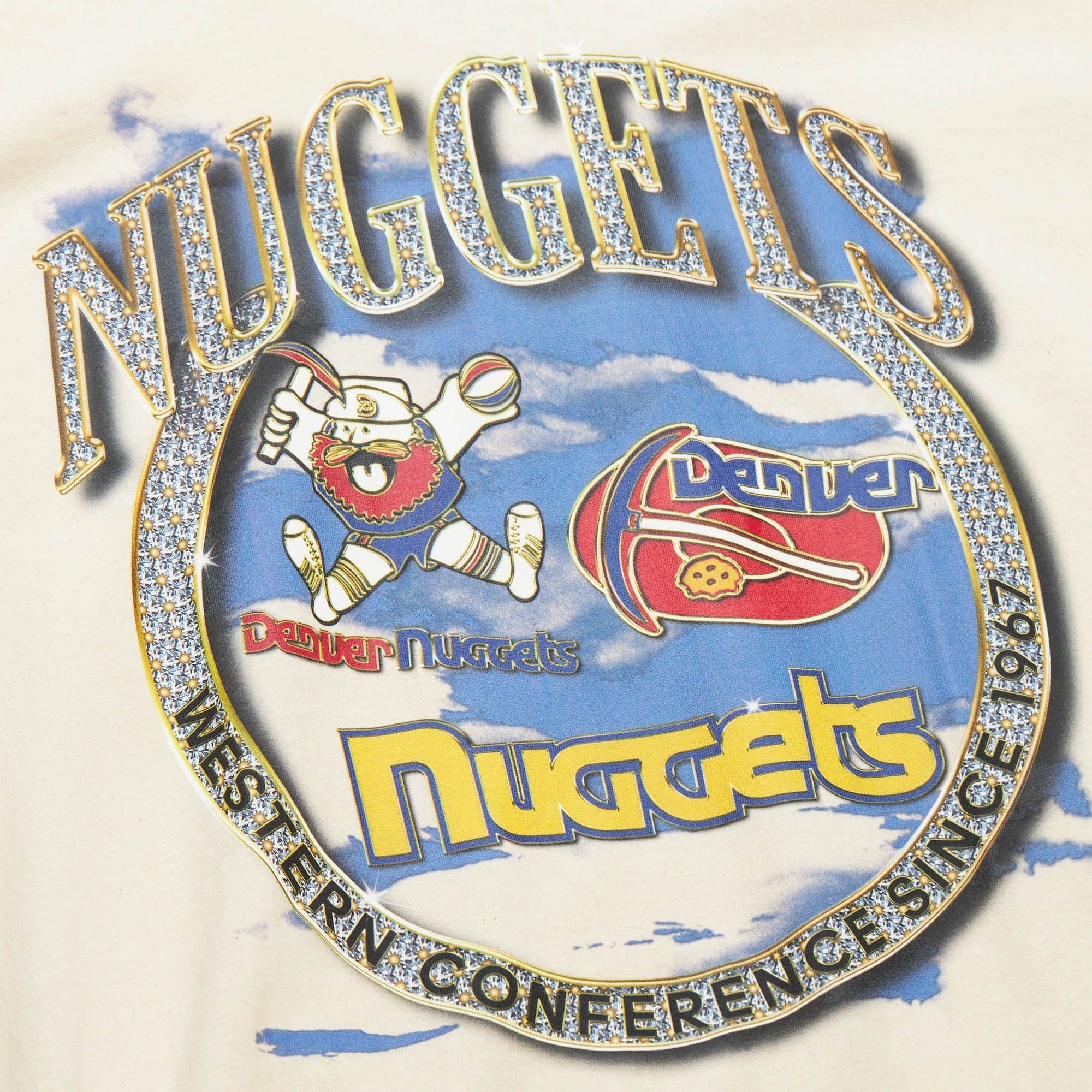 Mitchell & Ness Crown Jewels SS HWC Denver Nuggets T-Shirt
