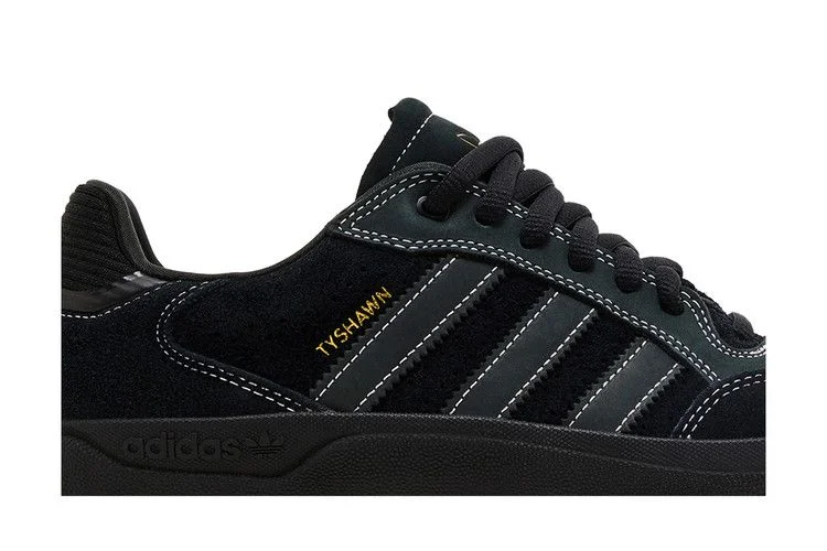 Кроссовки adidas Tyshawn 'Black Gold Metallic'