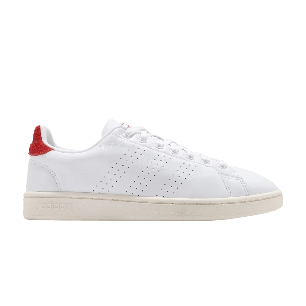 Krossovki-Adidas-Advantage-White-Vivid-Red