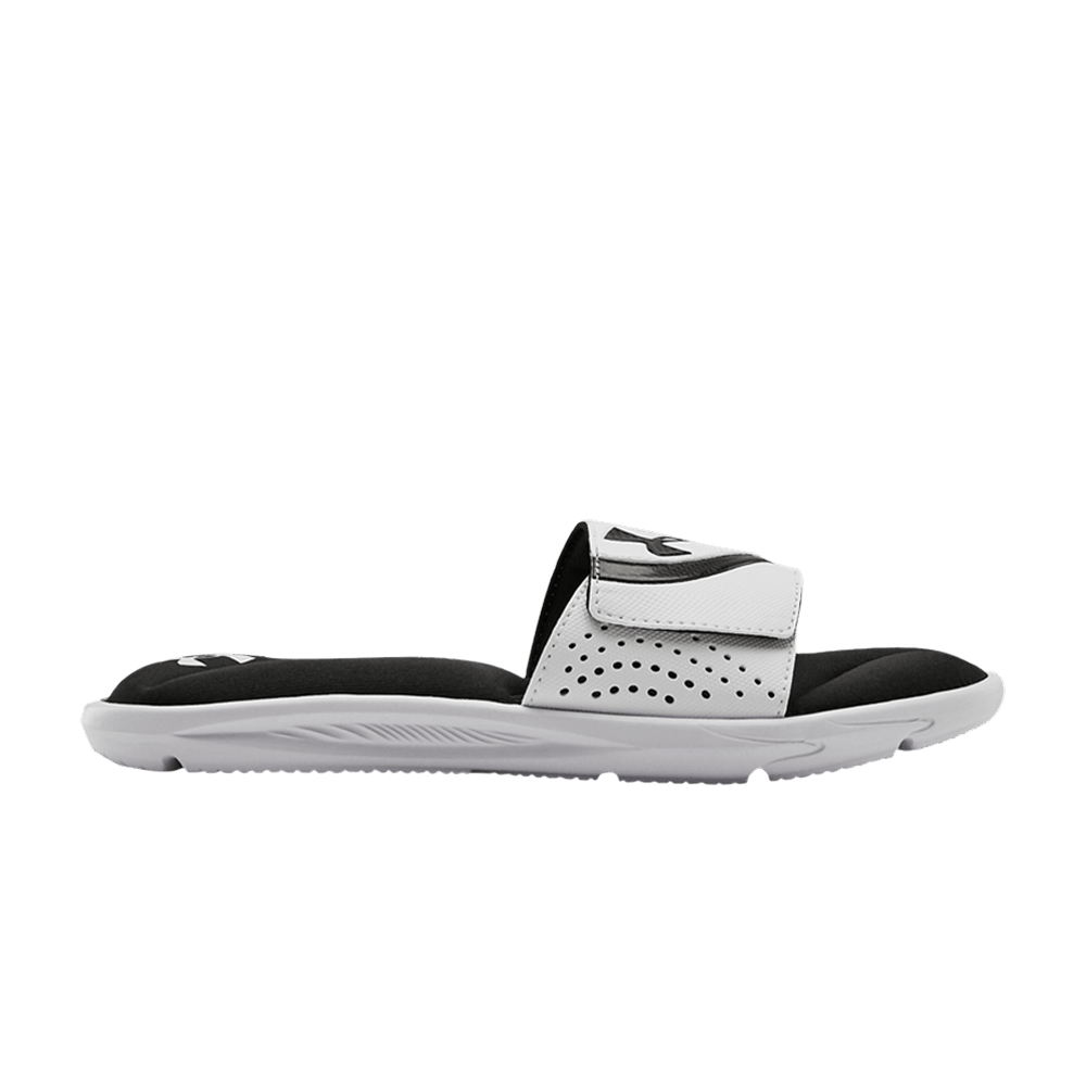 Кроссовки Under Armour Ignite 6 Slide GS 'White Black'