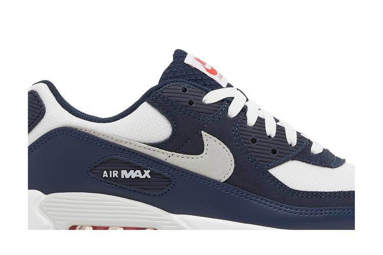 Кроссовки Nike Air Max 90 'Obsidian Track Red'