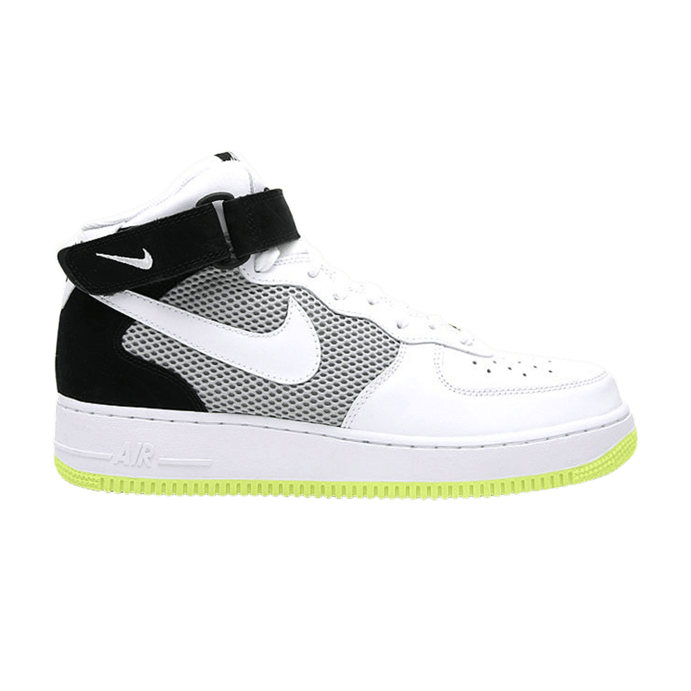 Кроссовки Nike Air Force 1 Mid '07 'Neon Yellow'