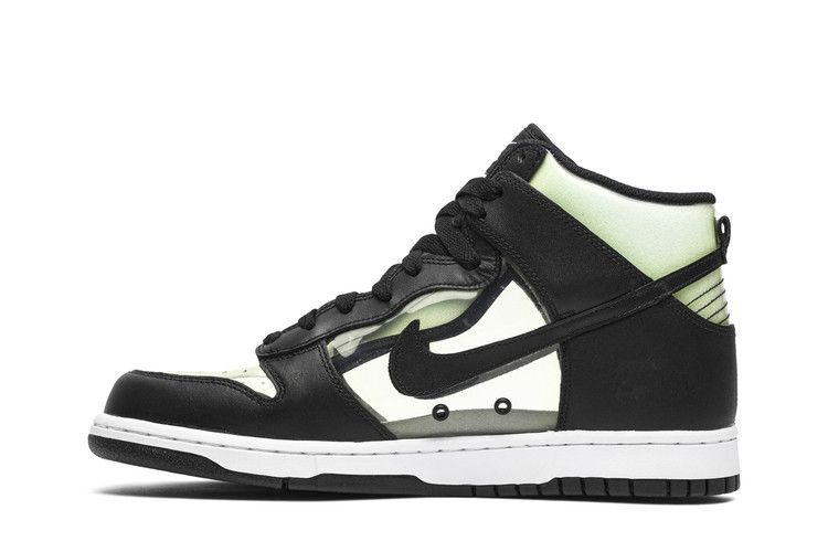 Кроссовки Comme des Garçons x Nike Dunk High Retro 'Clear'