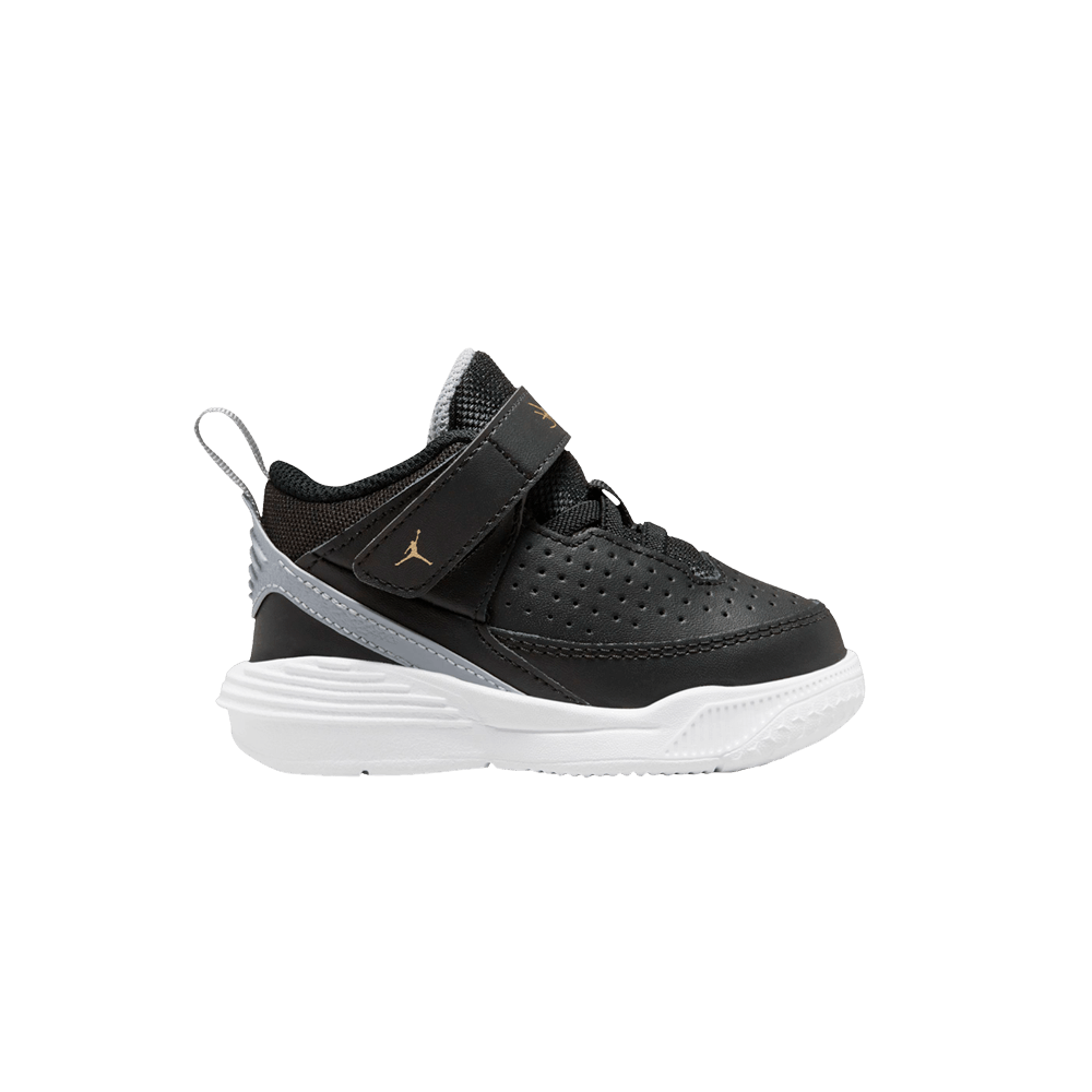 Кроссовки Air Jordan Max Aura 5 TD 'Black Metallic Gold'
