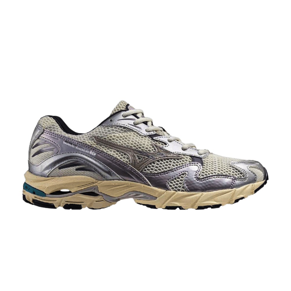 Кроссовки Mizuno Wave Rider 10 'Snow White Greystone'