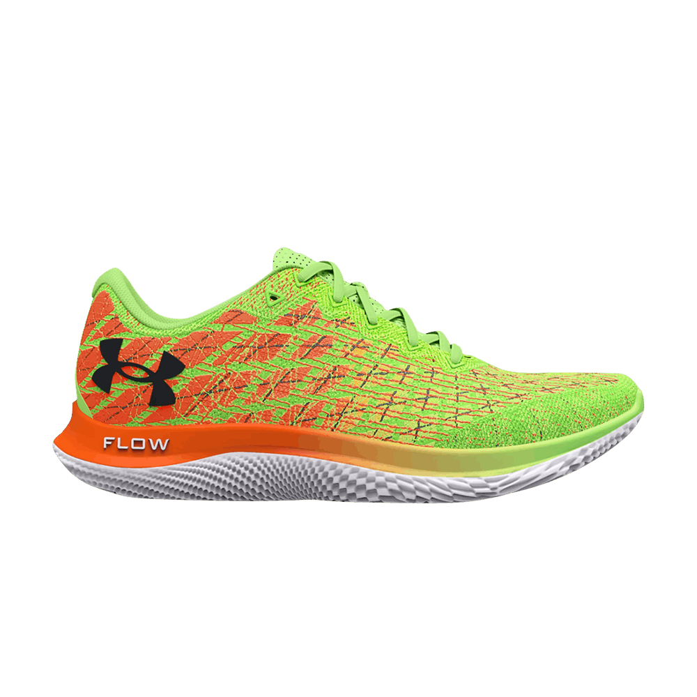 Кроссовки Under Armour Flow Velociti Wind 2 'Quirky Lime Blaze Orange'