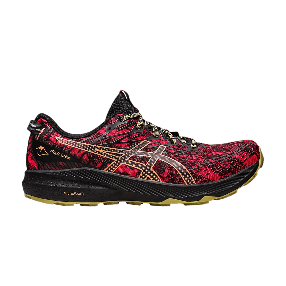 Кроссовки Asics Fuji Lite 3 'Electric Red Black'