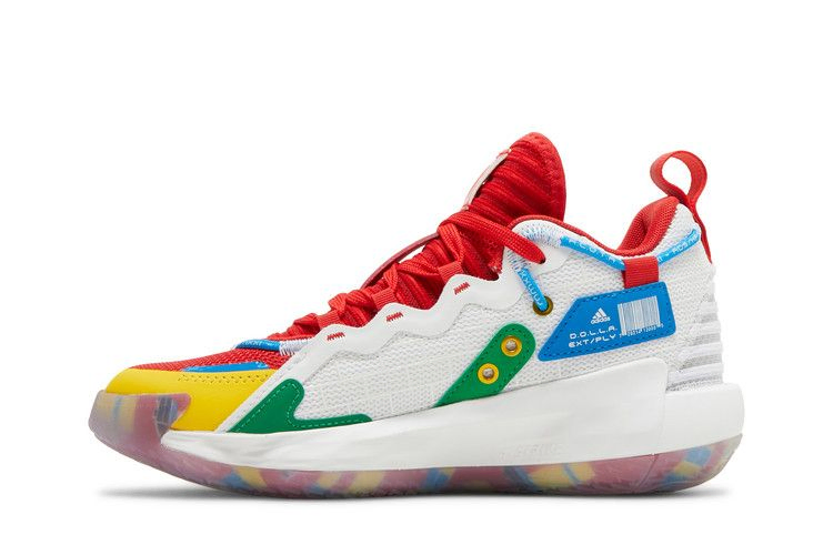Кроссовки LEGO x adidas Dame 7 EXTPLY Big Kid 'Bye Bye'