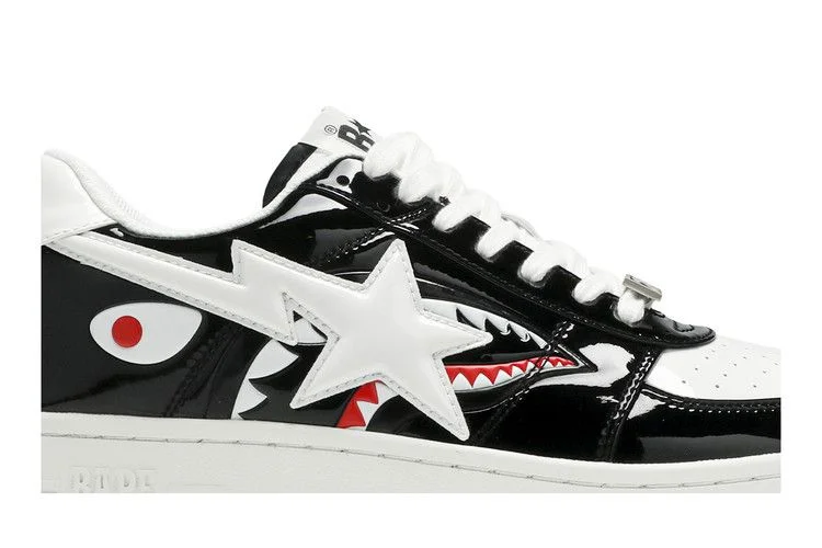 Кроссовки Bapesta Low M1 'Shark Face - Black'