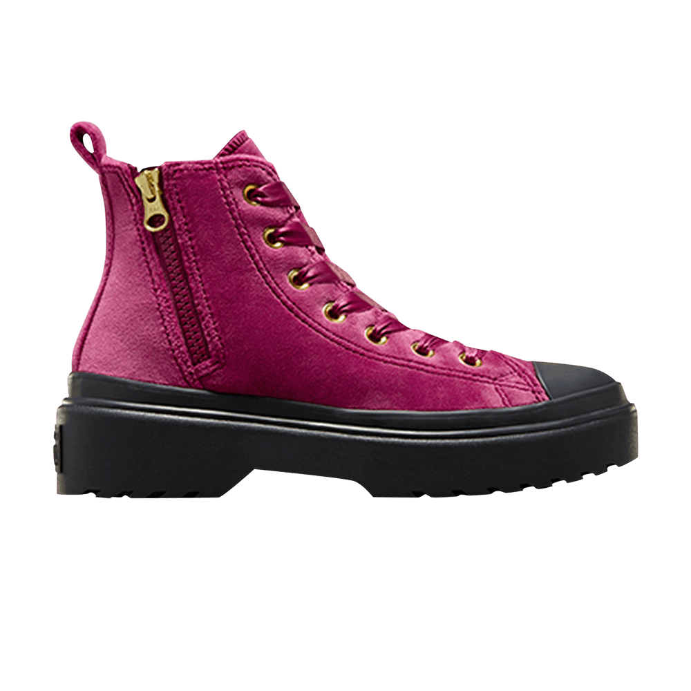 Кроссовки Converse Chuck Taylor All Star Lugged Lift Platform High GS 'Velvet'