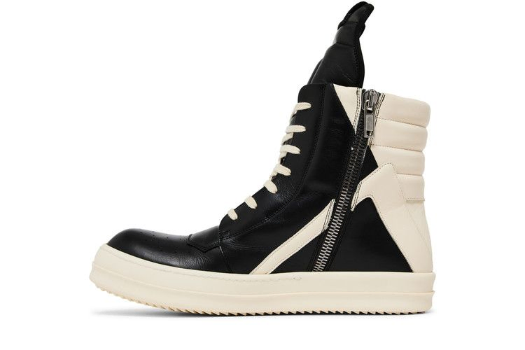 Кроссовки Rick Owens Luxor Geobasket 'Black Milk'