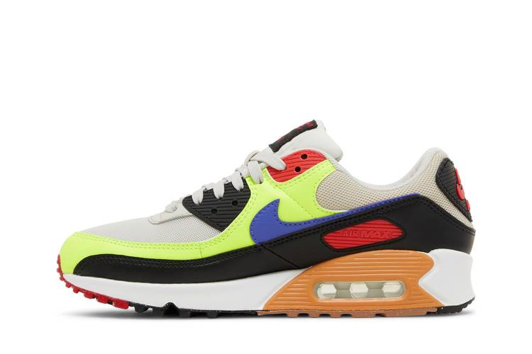 Кроссовки Nike Wmns Air Max 90 'Volt Light Bone Ultramarine'