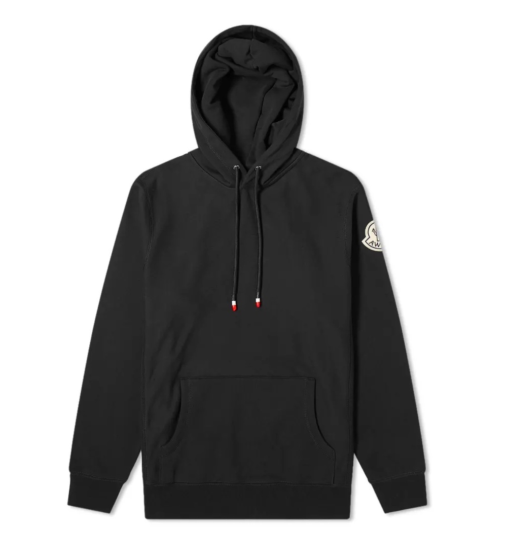 Худи Awake x Moncler Maglia Hoodie Black