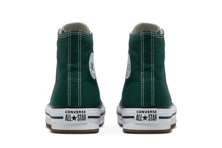 Кроссовки Converse Chuck Taylor All Star EVA Lift Platform High GS 'Green Envy'