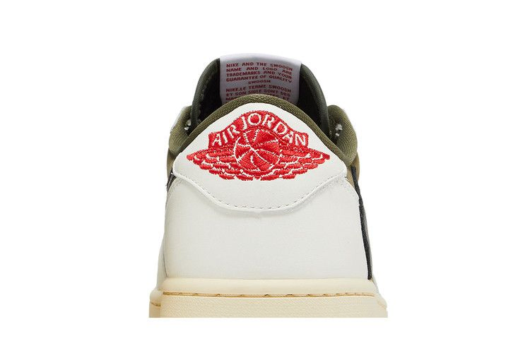 Кроссовки Travis Scott x Air Jordan 1 Retro Low OG SP 'Reverse Olive / Medium Olive'