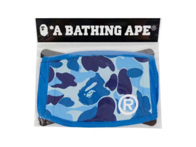 Маска BAPE ABC Camo Mask Blue