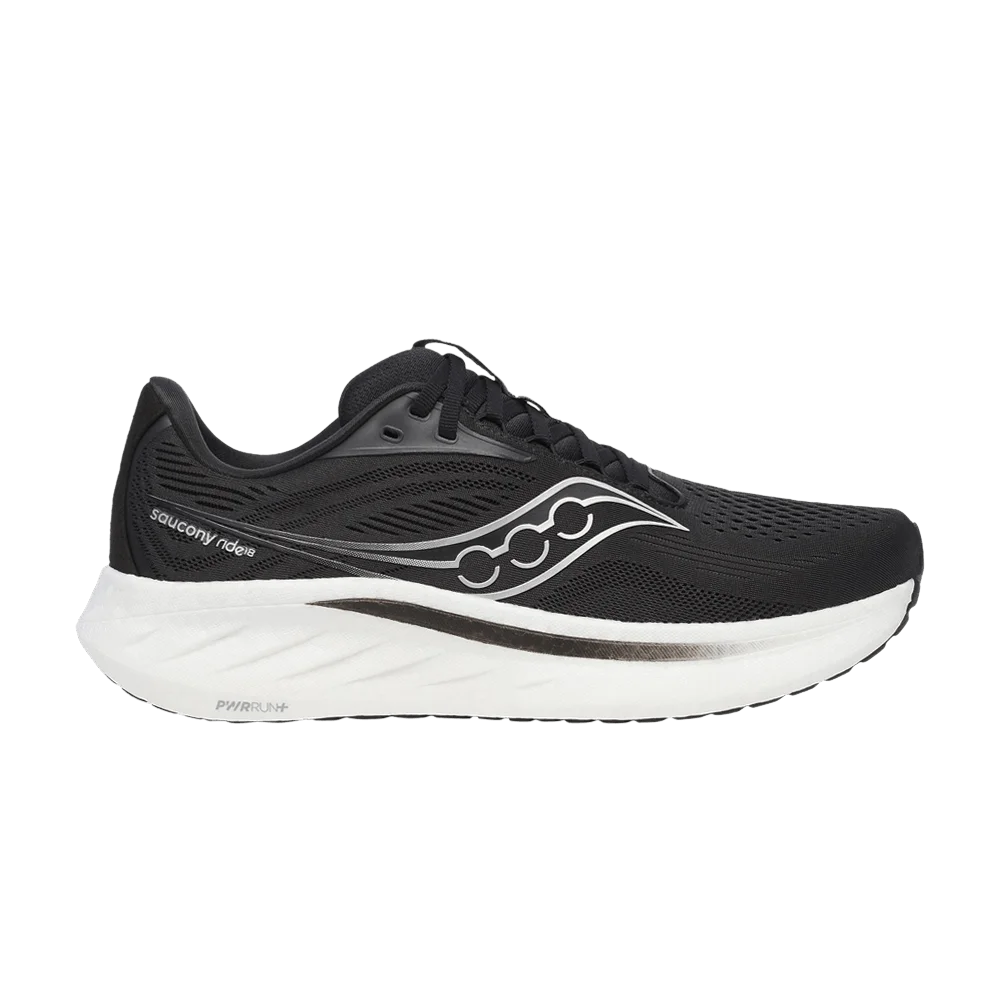 Krossovki-Saucony-Ride-18-Black-White