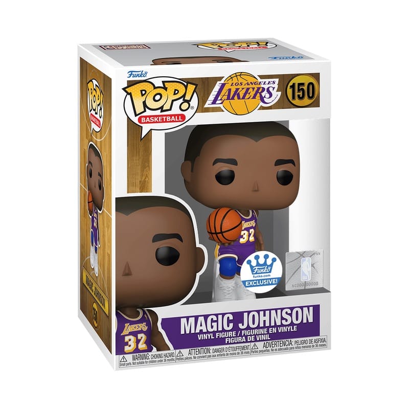 Фигурка Pop! Magic Johnson (Purple Jersey) - Lakers