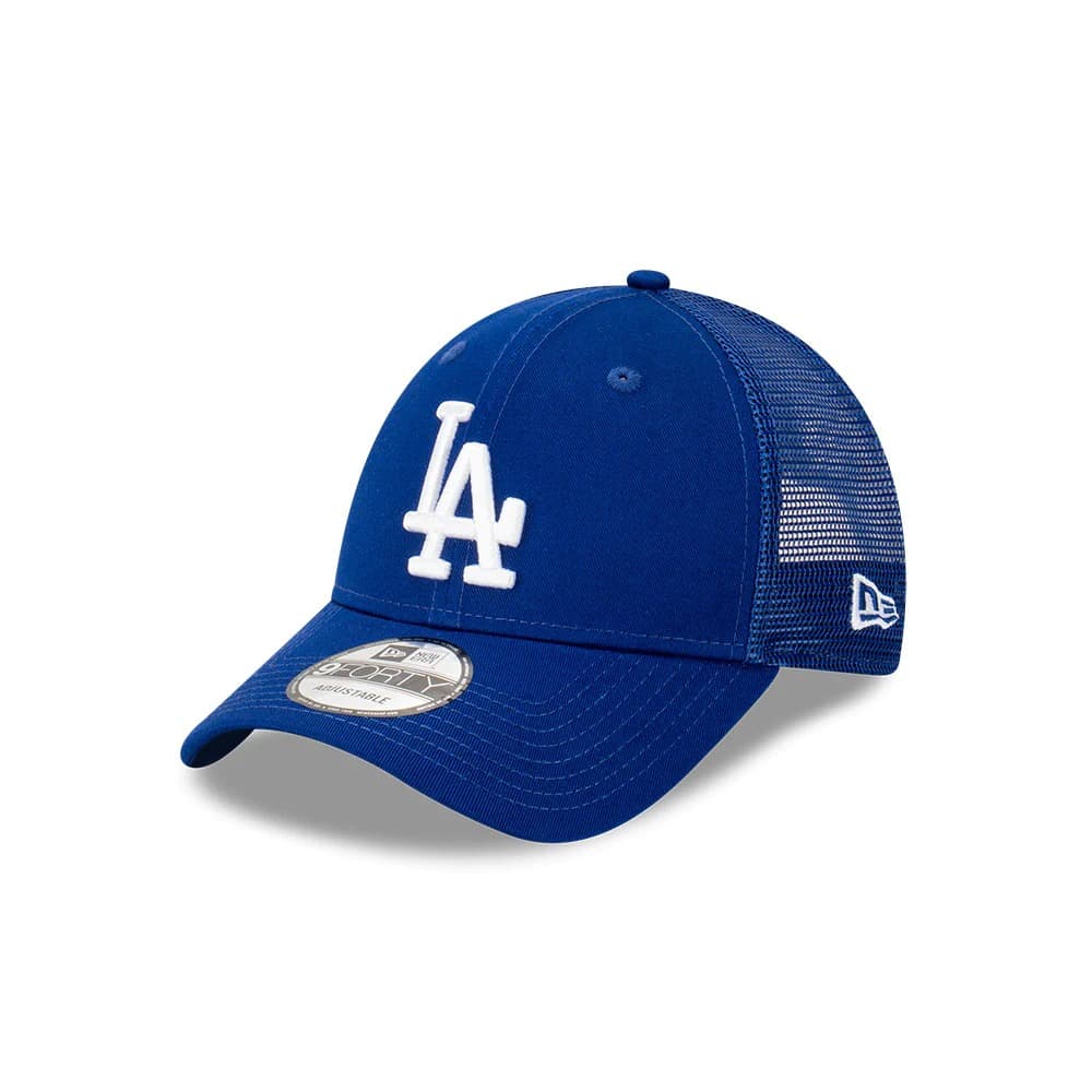 Бейсболка New Era Los Angeles Dodgers Team Colour 9FORTY Trucker MLB Snapback Hat