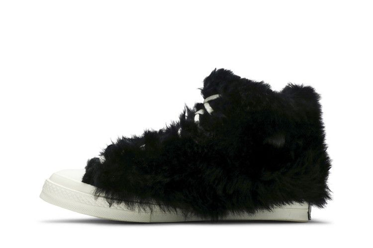 Кроссовки AMBUSH x Converse Chuck 70 High 'Fuzzy - Black Egret'