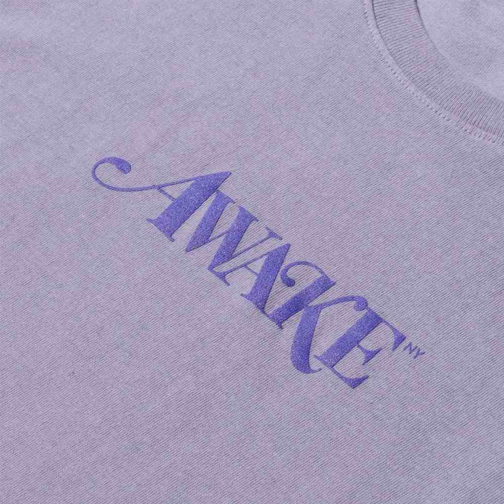Футболка Awake Classic Logo Tee Purple