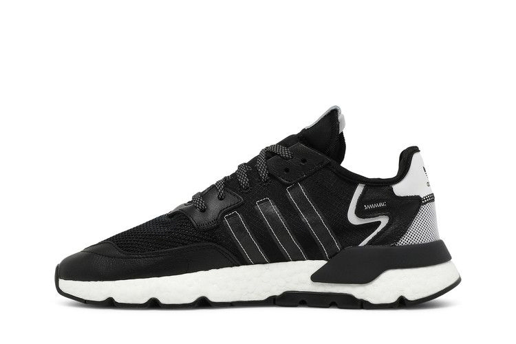 Кроссовки adidas Nite Jogger 'Black White'