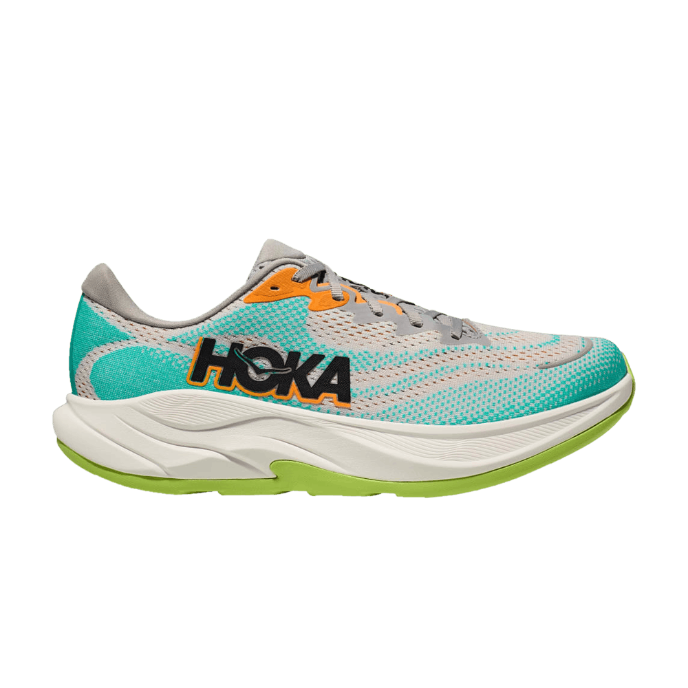 Кроссовки HOKA Rincon 4 'Cosmic Grey Electric Aqua'