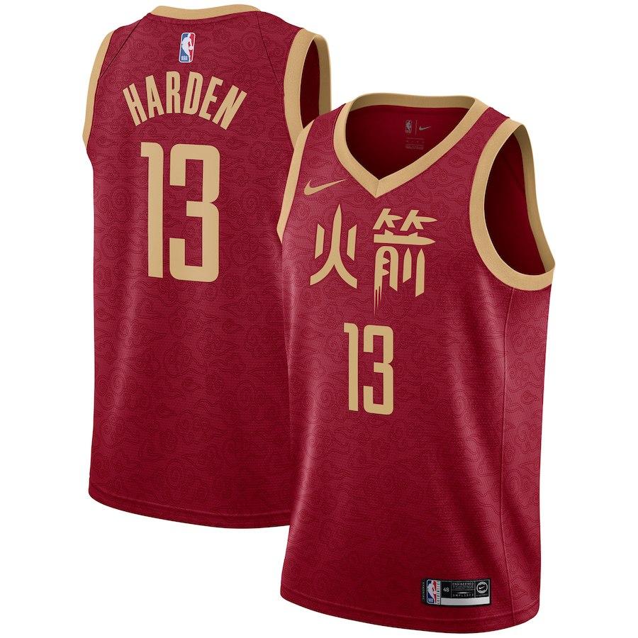 2018-19-James-Harden-Rockets-13-City-Red