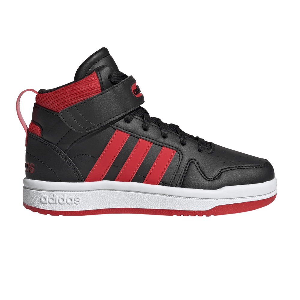 Кроссовки Adidas Postmove Mid J 'Black Vivid Red'