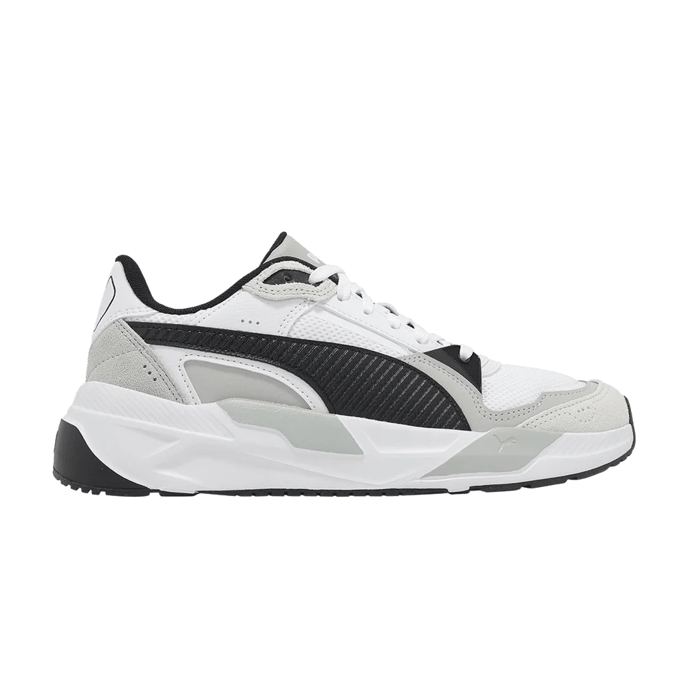 Кроссовки Puma Trinity 2 Jr 'White Black Cool Light Grey'