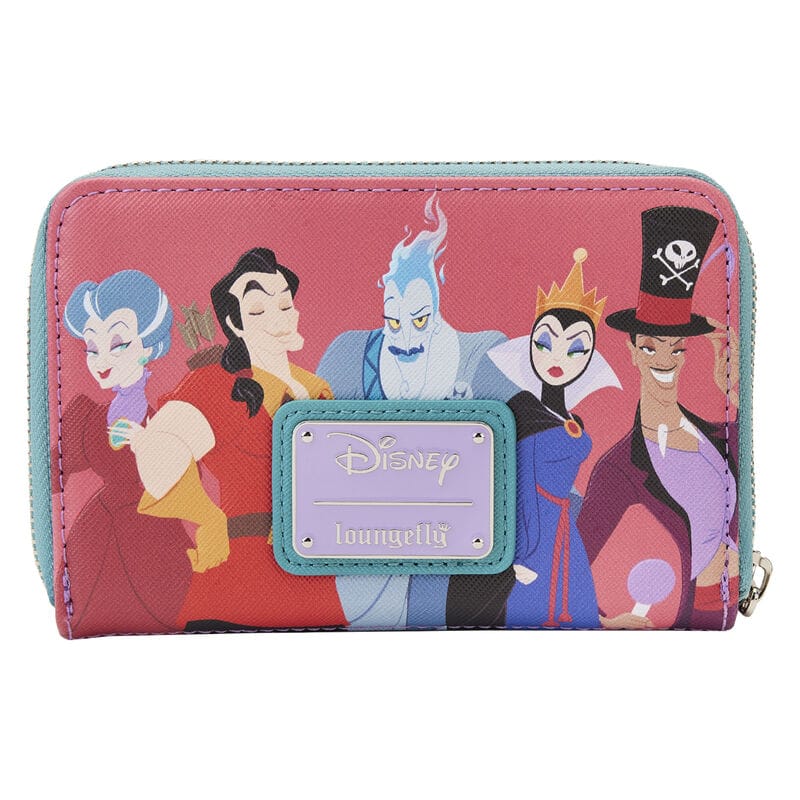 Кошелёк Disney Villains Color Block Zip Around Wallet