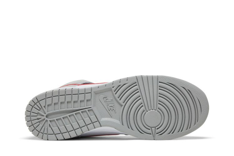 Кроссовки Nike Dunk High SE 'Athletic Club - Light Smoke Grey Gym Red'