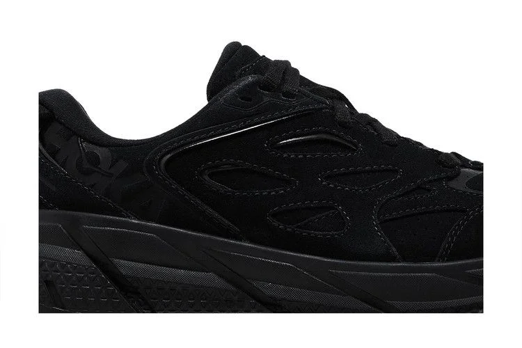 Кроссовки HOKA Clifton L Suede 'Triple Black'