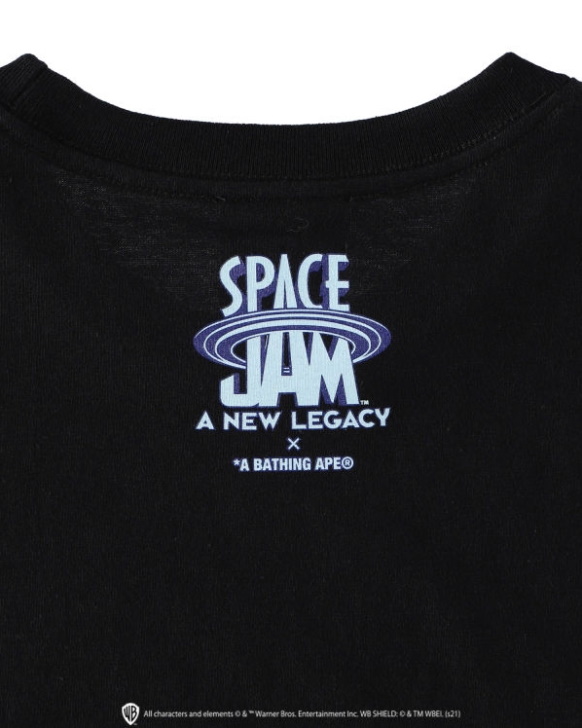 Футболка BAPE x Space Jam Tee Black