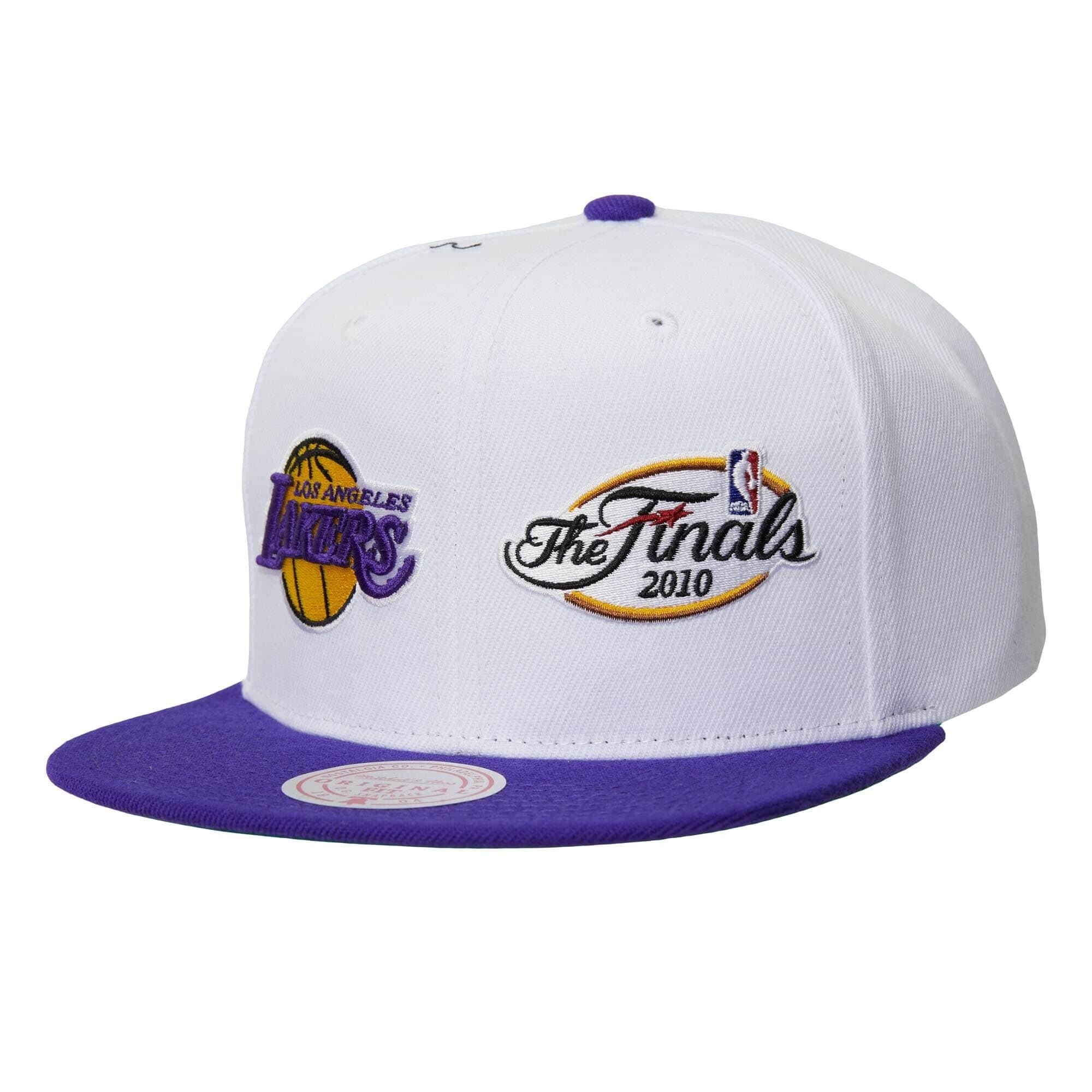 Бейсболка Mitchell & Ness Dual Whammy Snapback Los Angeles Lakers Hat