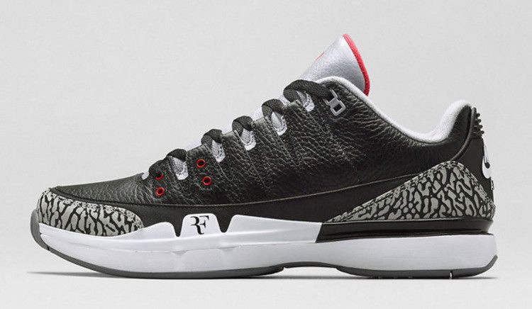 Кроссовки Nike Zoom Vapor Tour AJ3 'Black White'
