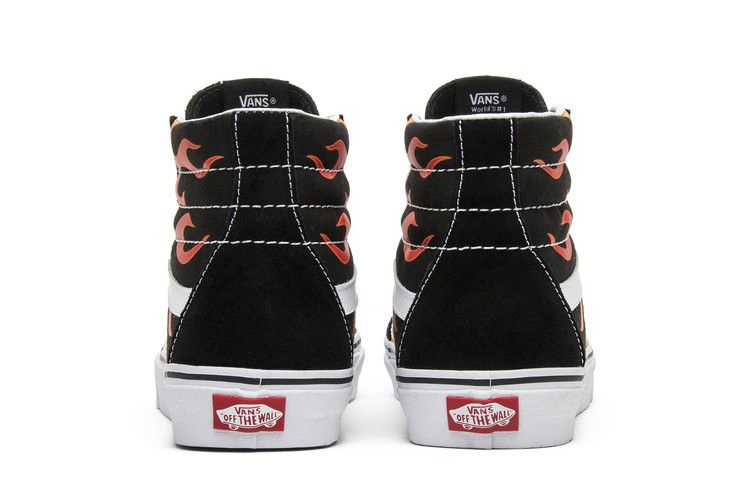 Кроссовки Vans Sk8-Hi Reissue 'Flames'