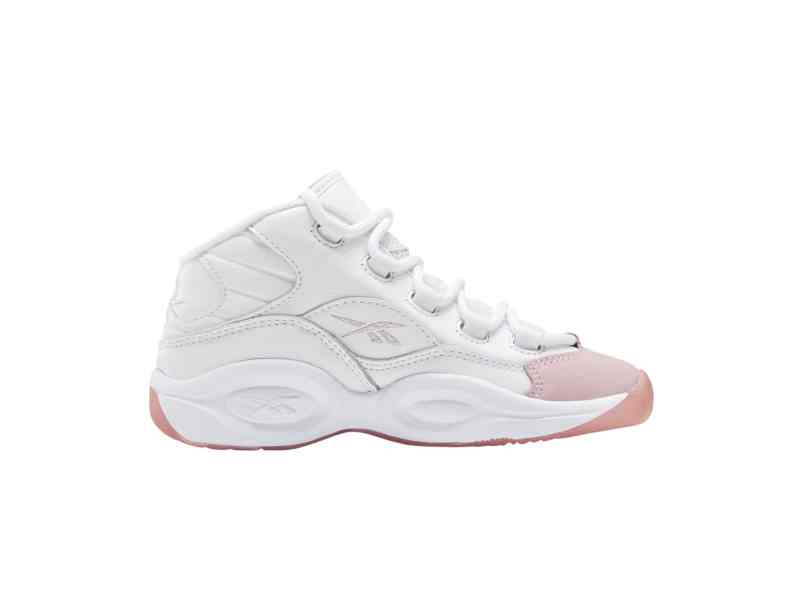 Кроссовки Reebok Question Mid Little Kid Pink Toe