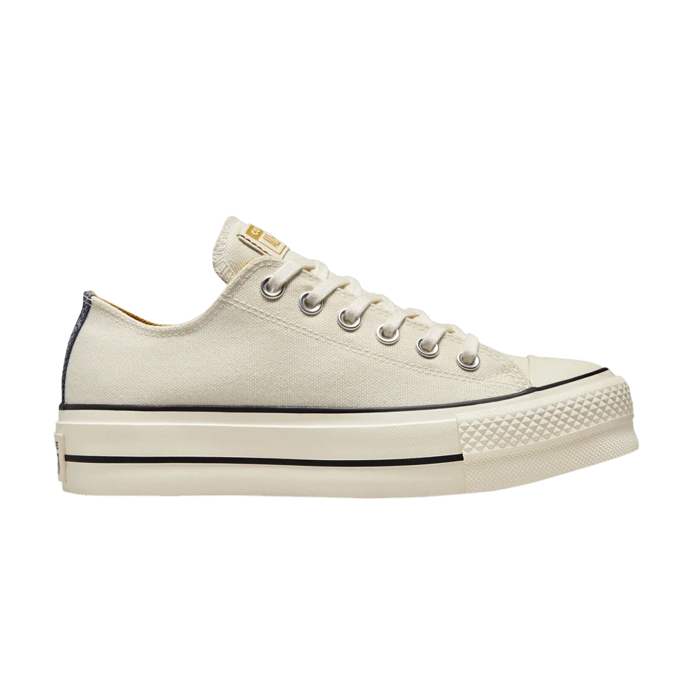 Converse Wmns Chuck Taylor All Star Lift Platform Low 'Denim - Egret'