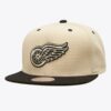 Mitchell-Ness-Cream-Black-Detroit-Red-Wings-Vintage-Logo-Snapback-Hat-100x100